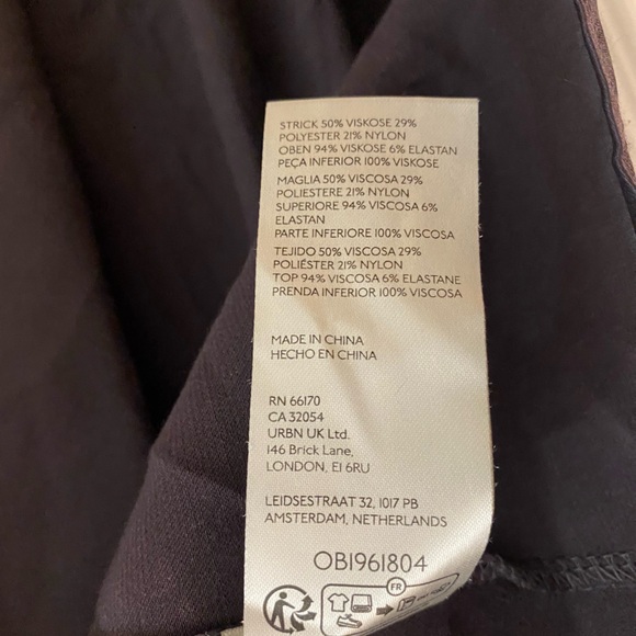 🕠 NWOT | by Anthropologie | Gemini | Tank Maxi | Mixed Media | Cocoa | MP - Picture 8 of 8